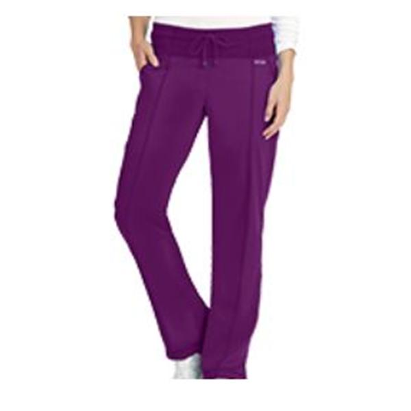 Grey's Anatomy (TM) Scrub Pant Greys Anatomy Womens Small Petite Wine Each - 4276P-65-S