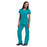 koi Design Scrub Top Katelyn Large Turquoise Ea - 137-59-L