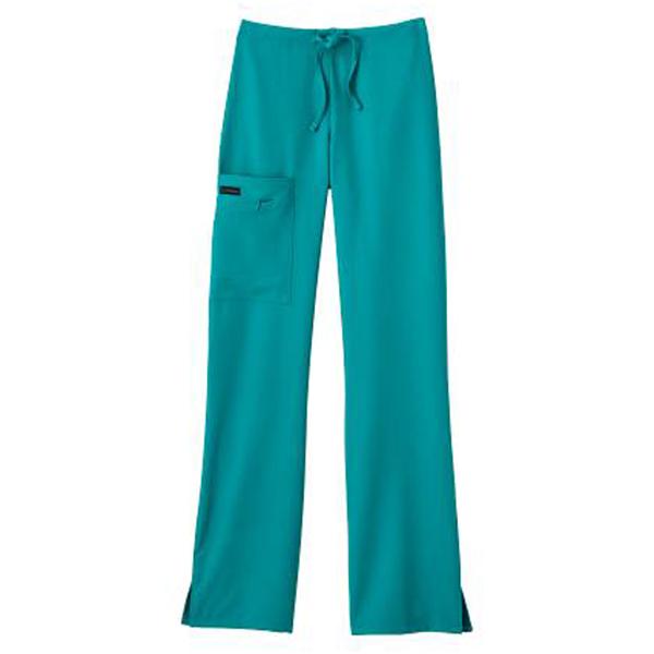 White Swan Uniform. Pant Scrub Large Petite Teal Ea - 2249-017-LP