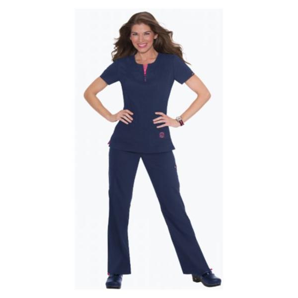 koi Design Scrub Top Koi Lite Serenity Medium Navy Ea - 317-012-M