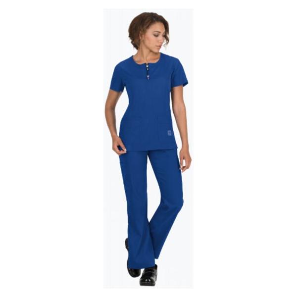 koi Design Scrub Top Koi Lite Serenity Small Royal Ea - 317-020-S