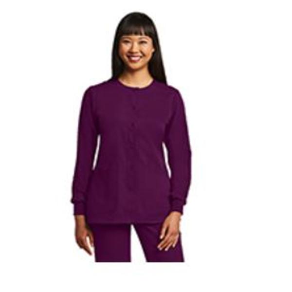 Grey's Anatomy (TM) Jacket Greys Anatomy Womens Wine 2X Large 4 Pockets Each - 4450-65-2XL