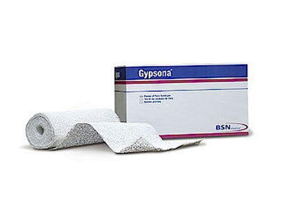 Gypsona S - Plaster Bandage 4 Inch X 15 Foot Plaster of Paris White - 13620