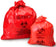 Medegen Medical Products - Biohazard Waste Bag 7 to 10 gal. Red Bag Polyethylene 23 X 23 Inch - 115H