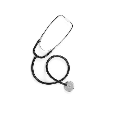 Welch Allyn Welch Allyn Bowles Stethoscope Black 1-Tube 22 Inch Tube Single Head Chestpiece - ARDEN-S1BK