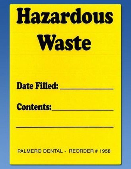 Hazardous Waste Label