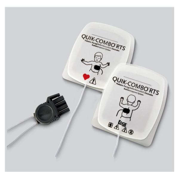 Physio Control Corp Electrode Pad Edge System Pediatric 4X3-1/2" Conductive Adhesive Gel 1Pr - 11996-000093