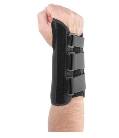 Ossur Form Fit Wrist Brace Contoured / Removable Palmar Stay Lycra Right Hand Black Large - 317077