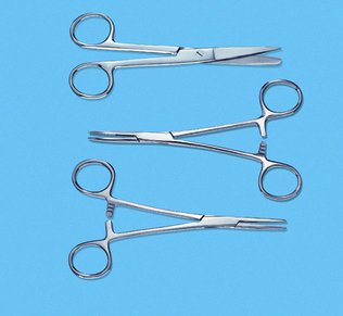 Medical Action Industries - Hemostatic Forceps Kelly 5-1/2 Inch Length Floor Grade Stainless Steel Sterile Straight - 56303
