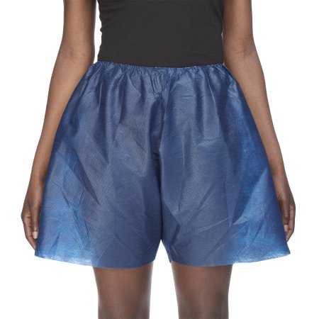 MediShorts - Exam Shorts Small / Medium Navy Blue Nonwoven Adult Disposable - 10000