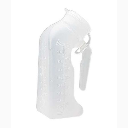 Medegen Medical Products LLC Medegen Male Urinal 1 Quart / 946 mL With Cover Single Patient Use - 95