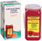 Becton Dickinson Sharps Container 2-Piece Red Vertical Entry Lid - 323487