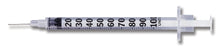 Becton Dickinson Ultra-Fine Insulin Syringe with Needle 1 mL 31 Gauge 5/16 Inch Attached Needle Without Safety - 328418