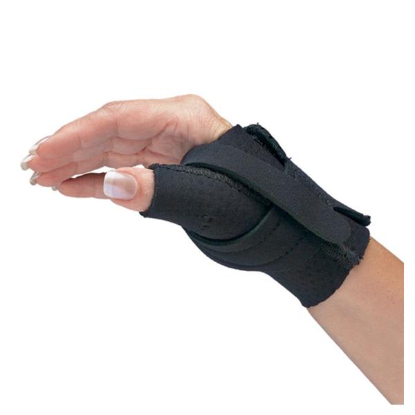 Northcoast Medical Splint Support Comfort Cool Adult Plus Thumb Cmc Restriction Neo Blk Sz Md Rt Ea - NC79559