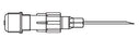 B. Braun - Injection Port with Needle - 418019