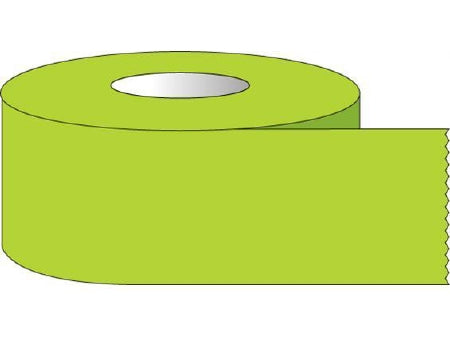 Shamrock Scientific Blank Label Tape Multipurpose Label Without Legend Chartreuse 1/2 X 500 Inch - ST-12-17