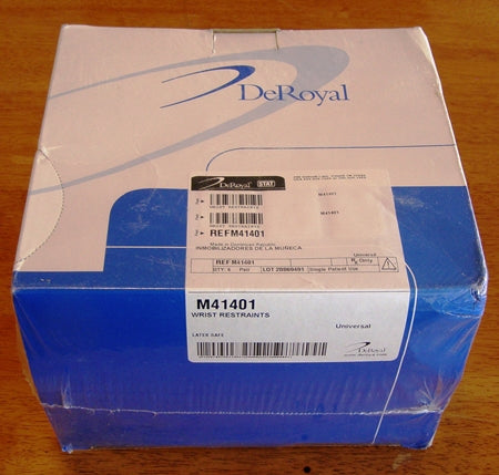 Deroyal Wrist Restraint One Size Fits Most D-Ring Strap 2-Strap - M41401