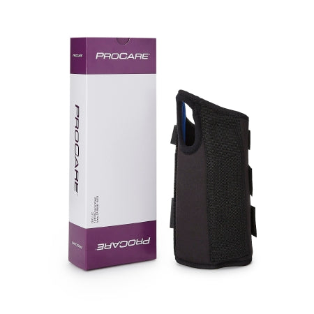 ProCare ComfortFORM - Wrist Brace Aluminum / Foam / Spandex / Plastic Left Hand Black Large - 79-87297