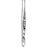 Sklar Tissue Forceps Iris 4 Inch Premium OR Grade Stainless Steel NonSterile NonLocking Thumb Handle Straight Serrated Tips w/1 X 2 Teeth - 66-3340