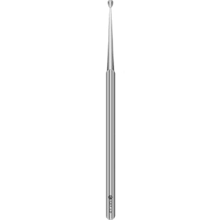 Sklar - Ear Curette 5-3/4 Inch Length Solid Round Handle 5 mm Tip Straight Blunt Round Cup Tip - 96-1030