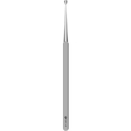 Sklar Sklar Ear Curette 5-3/4 Inch Length Single-ended Solid Round Handle Straight Blunt Round Cup Tip - 96-1030