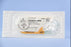 Ethibond - Suture with Needle Nonabsorbable Coated Green Suture Braided Polyester Size 0 30 Inch Suture 1-Needle 36.4 mm Length 1/2 Circle Taper Cut Needle - X444H