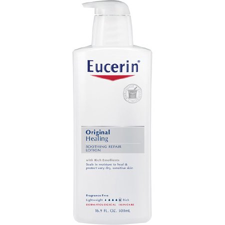 Eucerin Original - Hand and Body Moisturizer 16 oz. Pump Bottle Unscented Lotion - 72140011020