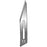 Sklar Sklar Surgical Blade Carbon Steel Size 11 Sterile Disposable - 405937
