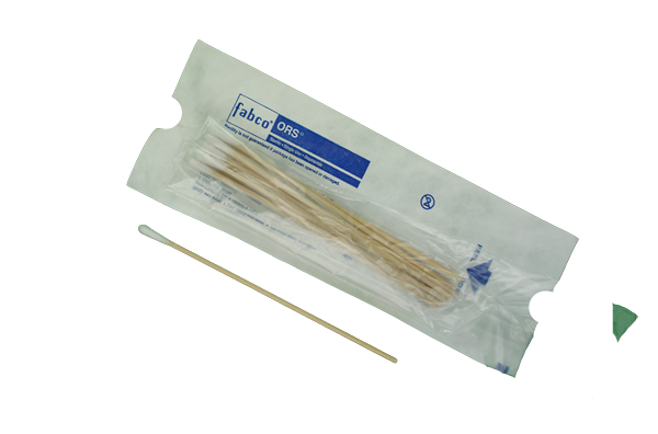 Fabco Cotton Tip Applicator Sterile, 6″ (152.4 mm) -  100 Pouches per Box, - 34861010