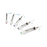 VanishPoint - Syringe with Hypodermic Needle 3 mL 20 Gauge 1 Inch Regular Wall Retractable Safety Needle - 10371