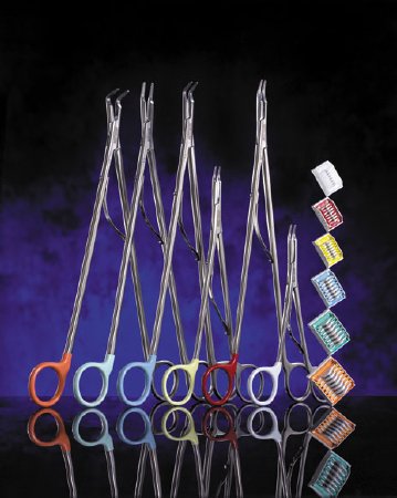 Teleflex Medical Horizon Adhesive Cartridge Style Ligating Clip Titanium Small Yellow Clip 6 Clips - 1200