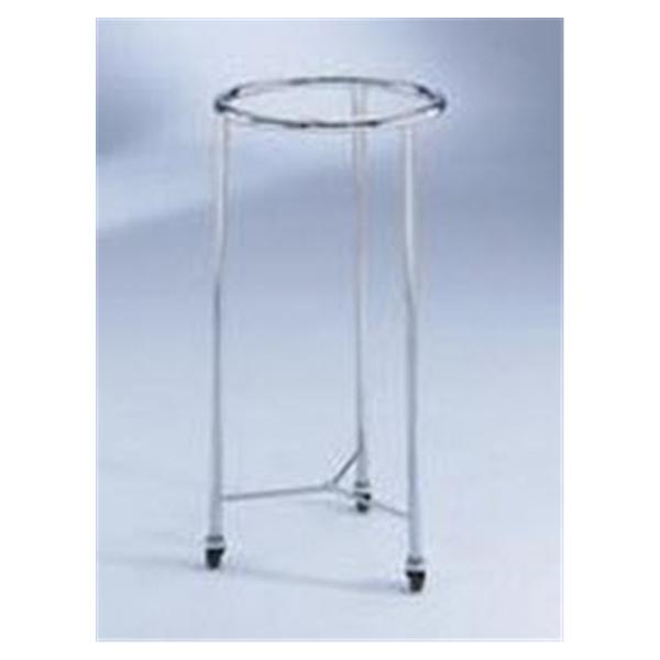 Blickman Industries Hamper Laundry Chrome Round 18" Silver Ea - 962018000