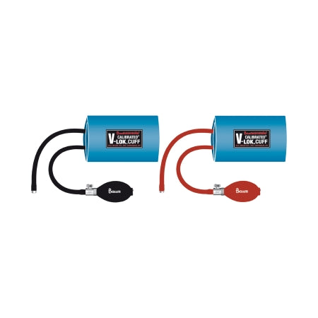 Calibrated V-Lok - Blood Pressure Cuff and Bulb Adult Arm Medium Cuff 25 - 35 cm Polyester Cuff - 1820NL