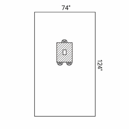 O&M Halyard Inc Abdominal Drape Pediatric Laparotomy Drape II 74 W X 124 L Inch Sterile - 66886