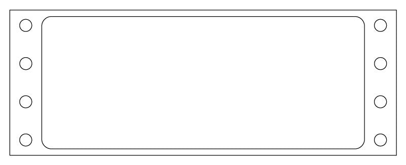 Medical Labels - Impact Labels, One Wide EDP, 3-1/2" x 1-15/16"