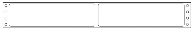 Medical Labels - Impact Labels, Two Wide EDP, 3-1/2" x 15/16"