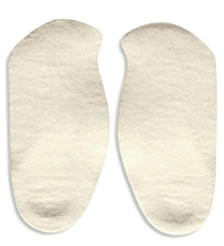 Hapad Comf-Orthotic Insole Wool Felt Beige Medium - COW