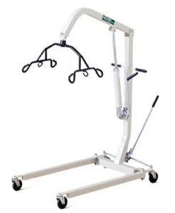 Joerns Healthcare Hoyer Hydraulic Patient Lifter 400 lbs. Weight Capacity Manual - HML400