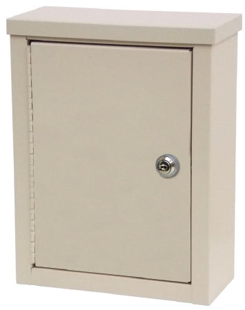 Omnimed - Storage Cabinet Wall Mount Heavy Duty Steel 1 or 2 Shelves Flat Key Lock - 291609-BG