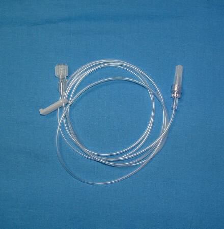ICU Medical Extension Set 60 Inch Tubing Without Port DEHP-Free - B2010