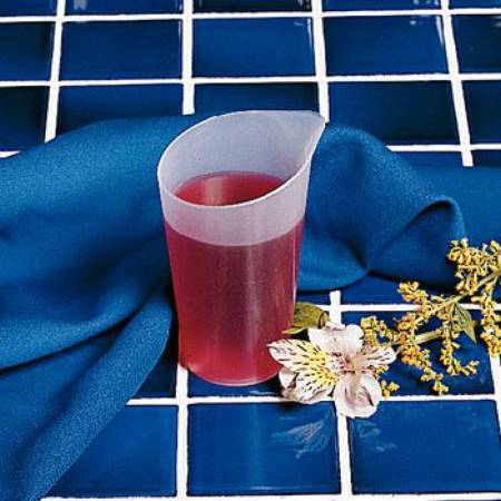 Patterson Medical Supply Nosey Cup ADL Dysphagia Cup 8 oz. Clear Plastic Reusable - 1160