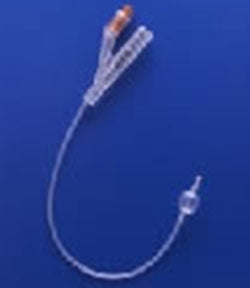 Tri-Anim Health Services Foley Catheter 2-Way Standard Tip 3 cc Balloon 8 Fr. Silicone - 76-170003080