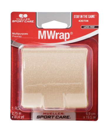 Mueller MWrap - Athletic Underwrap Tape Foam 2-3/4 Inch X 30 Yard Green NonSterile - 430706