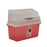 GatorGuard Jr - Sharps Container 14 H X 13 W X 6 D Inch 1.25 Gallon Translucent Red Base / Clear Lid Horizontal Entry Counter Balanced Door Lid - 31353603