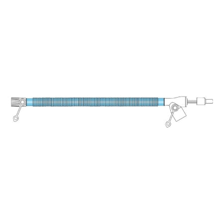 ConchaSmart - Ventilator Circuit Corrugated Tube 60 Inch Tube Single Limb Pediatric Without Bag Single Patient Use Heated Circuit - HUD78030