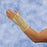Deroyal Wrist Splint  Vinyl Left Hand Tan Small - 0513D31