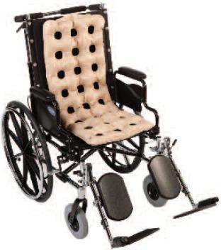 Waffle Multi-Care Pad - Seat Cushion 15 W X 36 D X 2 H Inch Air Cells - 2010WPPX060