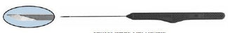 Olympus America Inc Olympus Myringotomy Knife Stainless Steel / Plastic Flat Handle Sterile Disposable - 130715