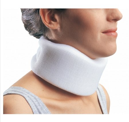 DJO ProCare Cervical Collar PROCARE Medium Firm Density One Size Fits Most Clinic Collar 2-1/2 Inch Height 24 Inch Length 10-1/2 to 24 Inch Circumference - 79-83520