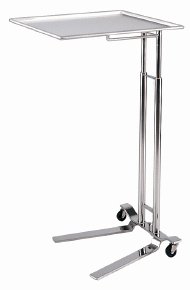 Mayo - Instrument Stand Tray U-Shaped Base 36 - 62 Inch 25 Inch - P-1065-SS